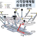 지하철역사 (현충원역) | [시각장애체험기] 유성온천역에서 현충원역까지.