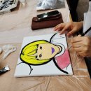 기업힐링프로그램 사내복지 프로그램 팝아트초상화그리기로 직원 스트레스 해소