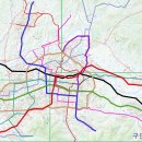 대구권 광역전철, 도시철도, BRT 구상 이미지