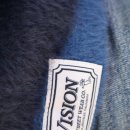 비젼웨어 | 비전스트릿웨어 Hairy Wave Stripe Knit Navy 후기