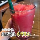 맛좋은과일 - 양천구 오목로 196 | 스타벅스 수박주스 블렌디드 가격 생과일 시럽맛 내돈내산 후기