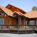 통나무집 이미지