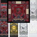 한국의 아름다운 단청 이미지