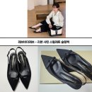 (주)샤틴 | 레브바이레브 - 리본 샤틴 스틸레토 슬링백