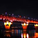 팔달대교 야경 이미지