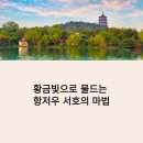 소제카 | 항저우 서호 가을여행 추천 명소 BEST