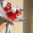 모루 꽃다발 이미지