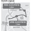 부산 삼락동~아시아드 주경기장 4차로 신설 이미지