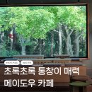 카페메이 - 중랑구 동일로 476 | 인천 송도 카페 메이도우 후기｜초록뷰와 디저트가 매력적인 감성카페 내돈내산