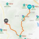 봉광산 & 천왕산-무량산 / 경남 고성 이미지