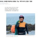 해녀와 고래가 함께... 윤석열 정부 '후쿠시마 오염수' 헌법소원 이미지