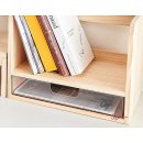 원목 스탠드 책꽂이 이미지