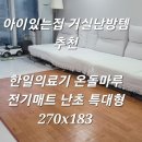 183 | 거실 전기매트 추천 한일의료기 온돌마루 난초 특대형 270x183 사용후기 [내돈내산]