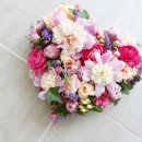 프렌치 스타일 유러피안 꽃다발 이미지