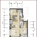 둔촌주공 58평형 31-34층 복층 [분양144㎡] 평면도 이미지