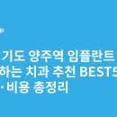 태경치과의원 | 경기도 양주역 임플란트 싸고 잘하는 치과 추천 BEST5 | 가격·비용 총정리