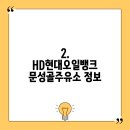 문성골주유소 이미지