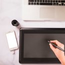 패드로 그리는 드로잉 이미지