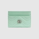 P-7412 | GUCCI 구찌 지갑 :: 구찌 GG 마몬트 마틀라세 카드홀더 파스텔옐로우 언박싱 ( 카드지갑 추천 / 노랑지갑 )