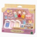 세쌍둥이네 | [실바니안패밀리] 2021 키라키라쿠지 라스트원상 눈꽃토끼 신생아 세쌍둥이 세트 언박싱 후기