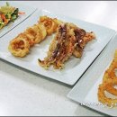 주말 간식.. 오징어,양파,채소 튀김 만들기~ 이미지