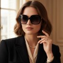 5521 | 🤍 샤넬 뉴 하트 메탈 스퀘어 선글라스 착용 후기CH5521 C622S6 | 데일리부터 포인트까지