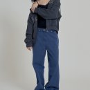 블루라쿤 | 호와스(howas) 쇼핑 :: Loop denim pants, Raccon knit bustier 구매후기