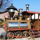 기차마을 증기기관차 이미지