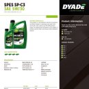 팽성모터스 | 교환; DYADE SPES 5w30 [평택 엔진오일,합성유,엔진오일플러싱,평택지역화폐사용가능-카센터 비앤비모터스]