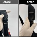 중앙명품세탁 | 서면 명품 가방 수선 소중한 발리 메신저 백 가죽 교체 복원