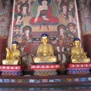 칠곡 송림사 석조아미타여래삼존좌상 이미지