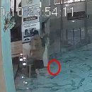 사우나앞 화장실 이미지