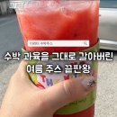 더리터충남 | 가성비 미쳤다! 청양정산카페 더리터커피에서 수박주스 먹고 반한 청양카페