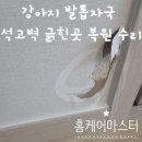 팰리스모텔 | 강아지 발톱자국 석고벽 긁힌곳 복원 수리