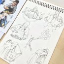 동구평생학습관 1 | 부산 연필 크로키 모라평생학습관 1기 후반 출강 후기 모음 / 급성장한 수강생 실력