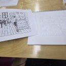 어반드로잉 | [어반드로잉 수업 후기] 고흐의 방을 펜으로 담다 / 2회차