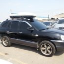 2005년/싼타페2WD 2.0 GOLD 고급형/검정투톤/237,000 km/무사고차량팝니다.루프박스(캠핑용품)SET,사제휠,미쉐린타이어,네비매립//730만원 이미지