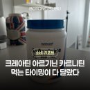 타이밍 | 뉴트리코스트 크레아틴 아르기닌 카르니틴 운동보충제 타이밍 정리 후기