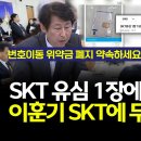 [과방위]”(SKT)사장님, 국민들이 대통령도 파면시키고 바꾸는 나라에요. 기업 하나 망하게 할 수 있어요. 정신 차리세요!!" 이미지