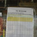 광릉내 - 도평리 버스 시간표(7번과 5번 버스) 이미지