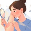 피부암 점 비대칭, 경계 불분명하면 흑색종 의심 이미지