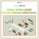 유진그린비료(주) 농업회사법인 | 스페셜 테마 ① 진화하는 ‘한국형 스마트팜’우리나라 스마트 농업 성장률 연평균 8.4%