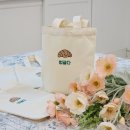 금오시장로1R-3 | 맞춤자수 굿즈제작 │구미시 벙글다 베이커리 카페 커스텀 캔버스 가방 제작 후기