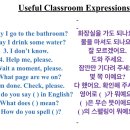 Useful Classroom Expressions 이미지