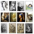 아름다운 인물화 이미지