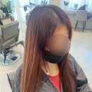엄지미용실 | 송파미용실 무이잠실점 엄지디자이너 플럼레드 염색 후기