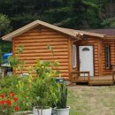 통나무 민박 이미지