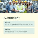 외국인고용비자 E9 고용허가신청 승인행정사사무소