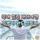 국내 뚜벅이 바다여행지 완도 당사도 섬투어 후기