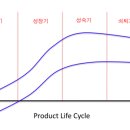 제품 수명 주기 이론 (PLC : Product Life Cycle)의 개념 이미지